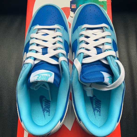 ⛔️ S O L D ⛔️  🦋🔵 Nike Dunk Retro Low QS ARGON (2022) - Picture 4 of 5